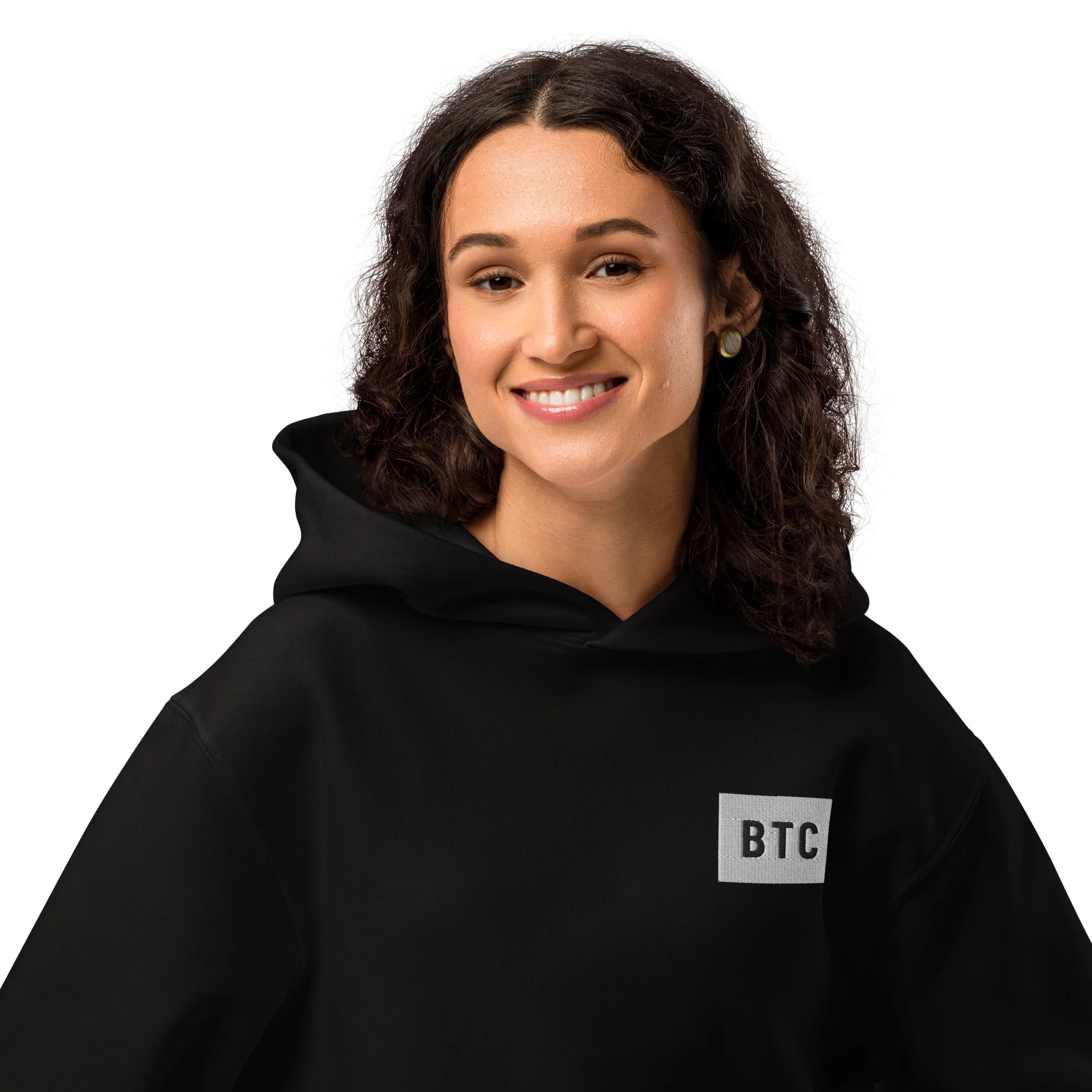 BTC Logo Hoodie - Black/Navy - Image 10