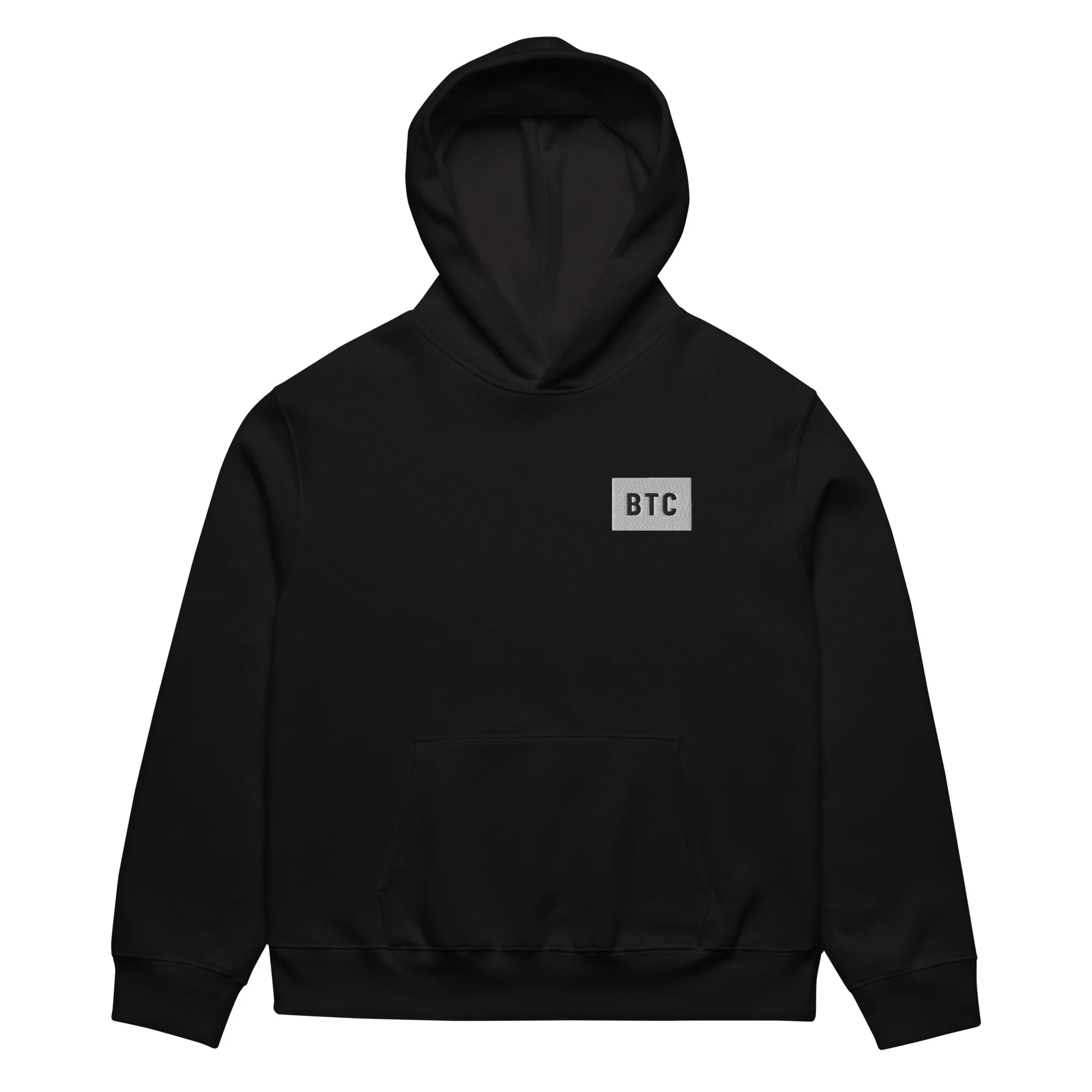 BTC Logo Hoodie - Black/Navy - Image 13