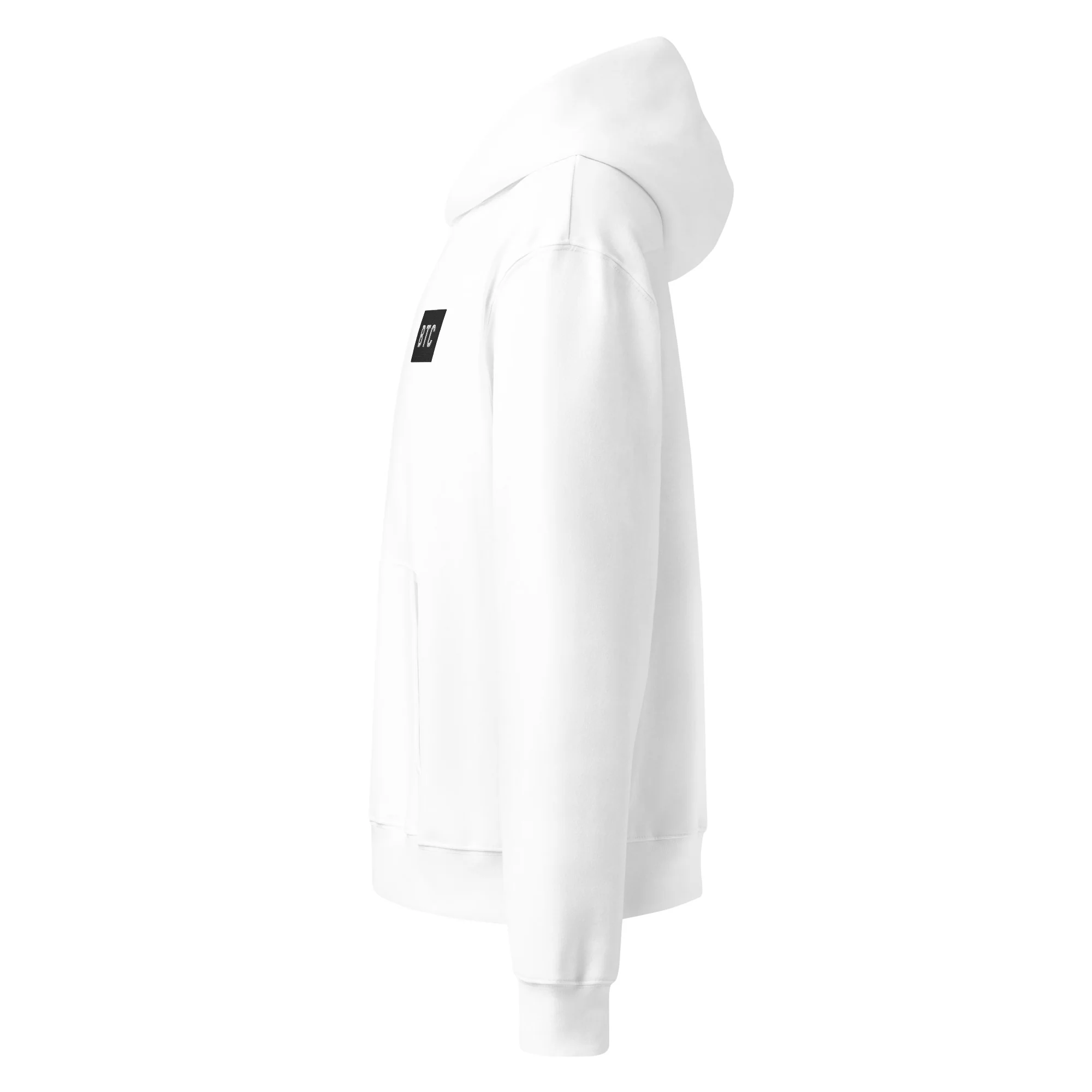 BTC Logo Hoodie - White - Image 3