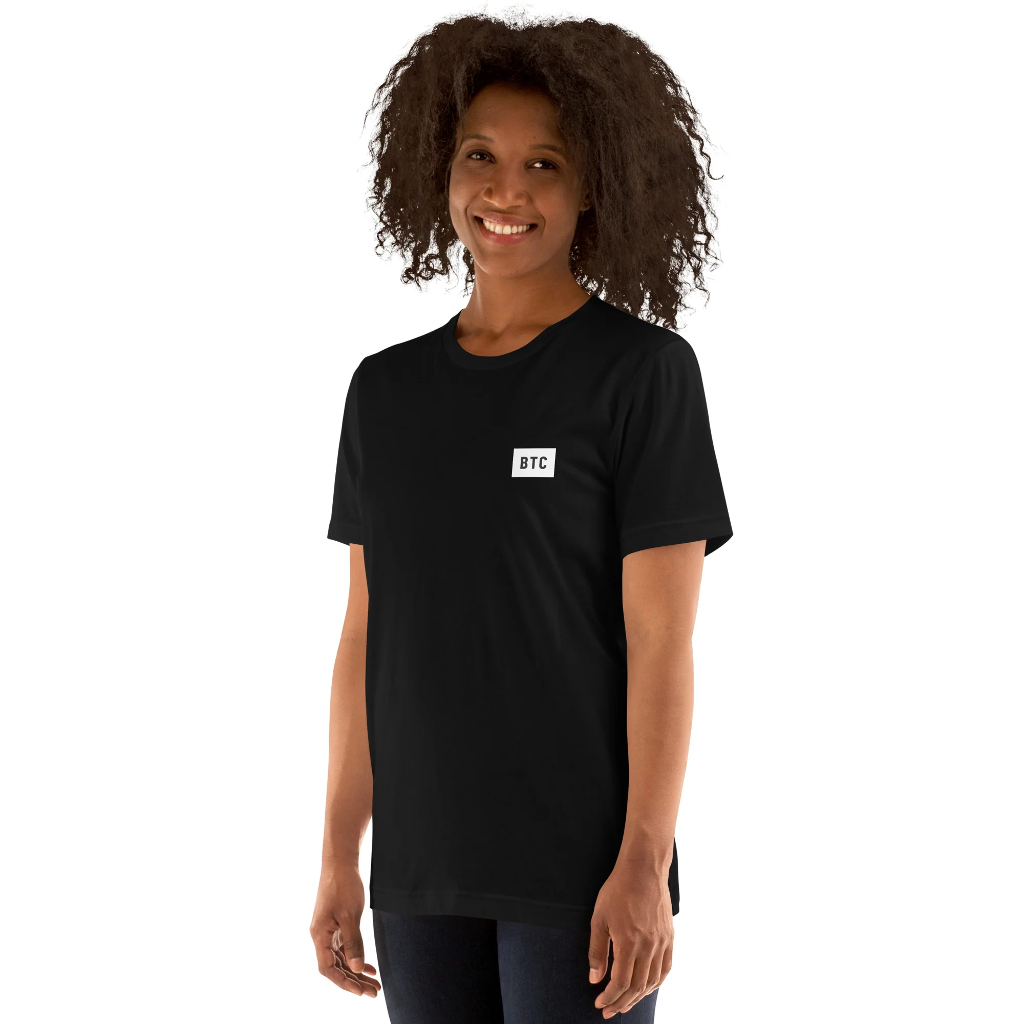 BTC Logo T-shirt - Black/Navy - Image 7
