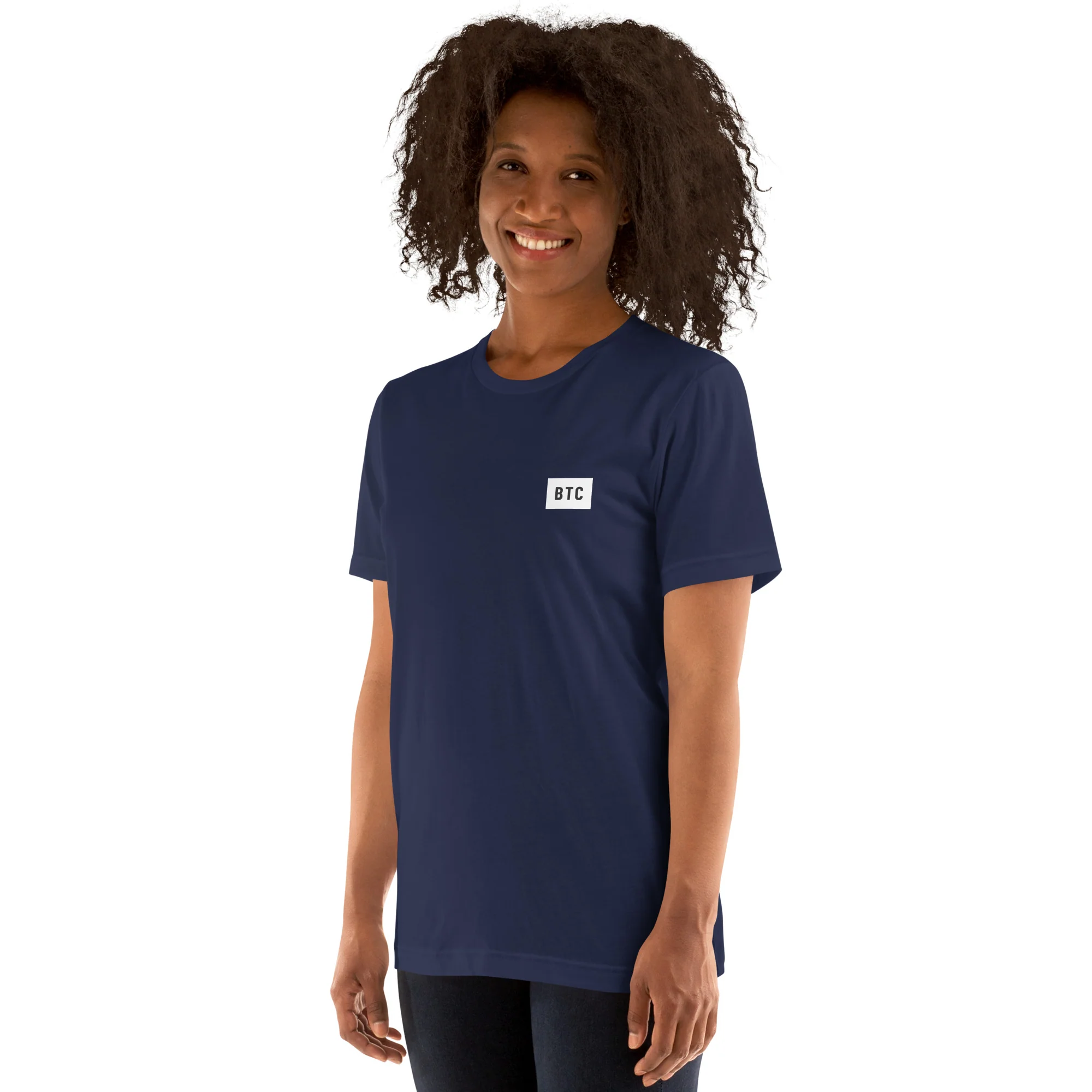 BTC Logo T-shirt - Black/Navy - Image 8