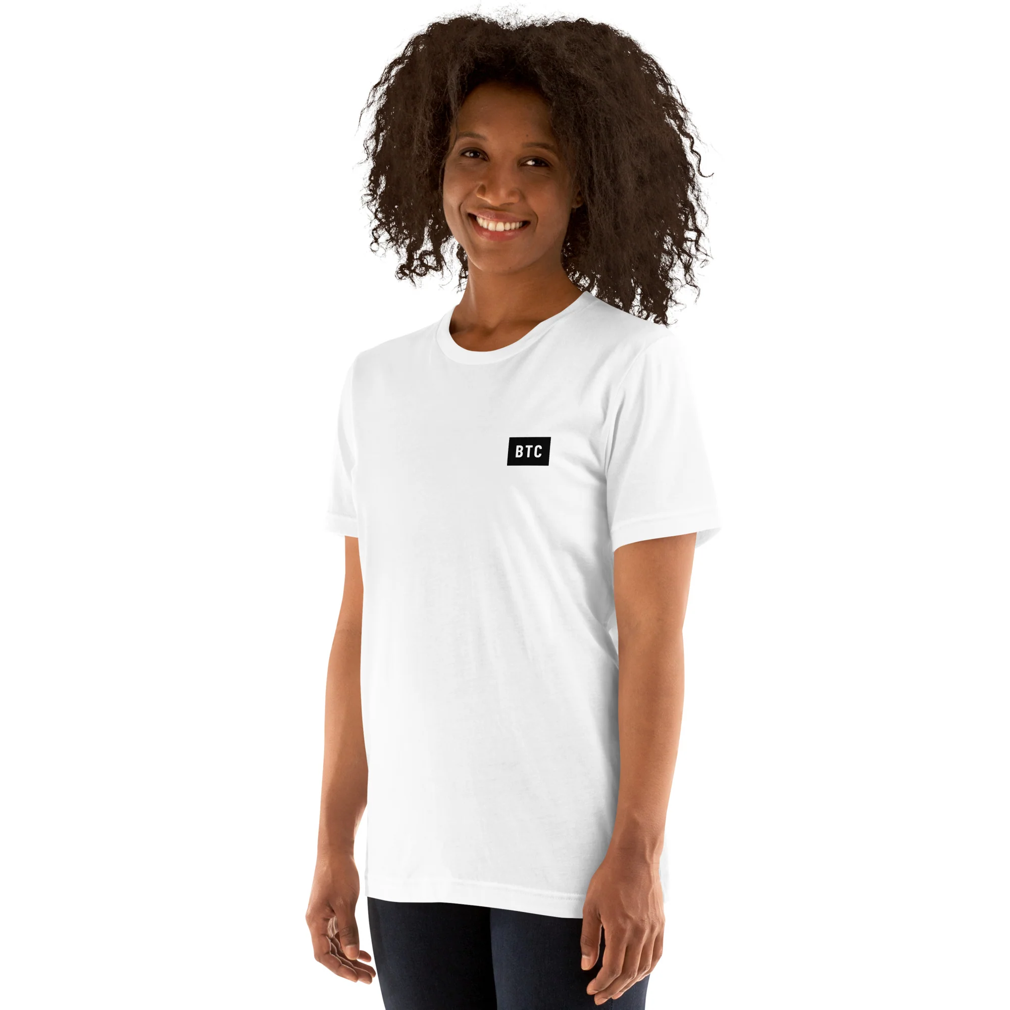 BTC Logo T-shirt - White - Image 5