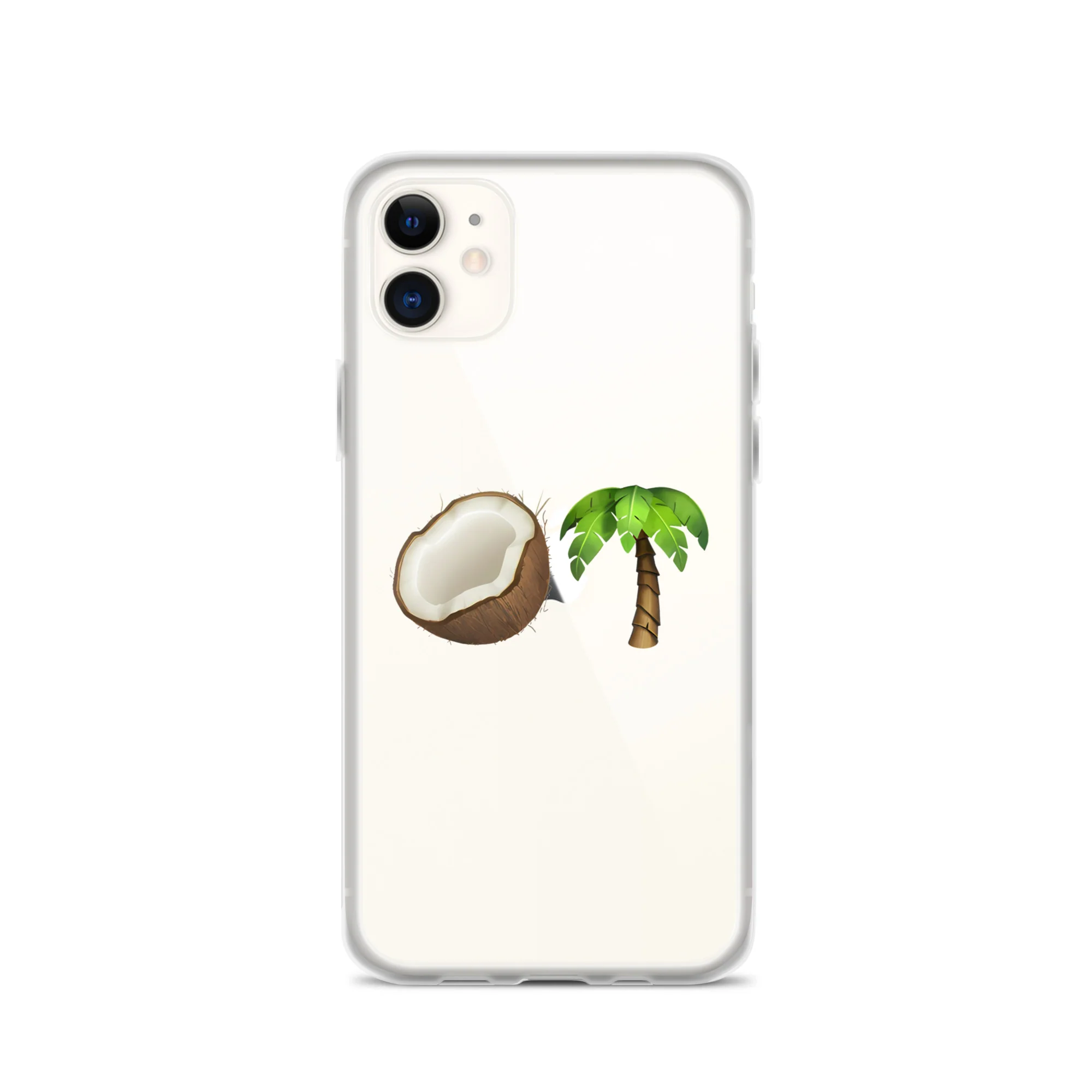 "Coconut Tree" Clear Case for iPhone® - Image 3