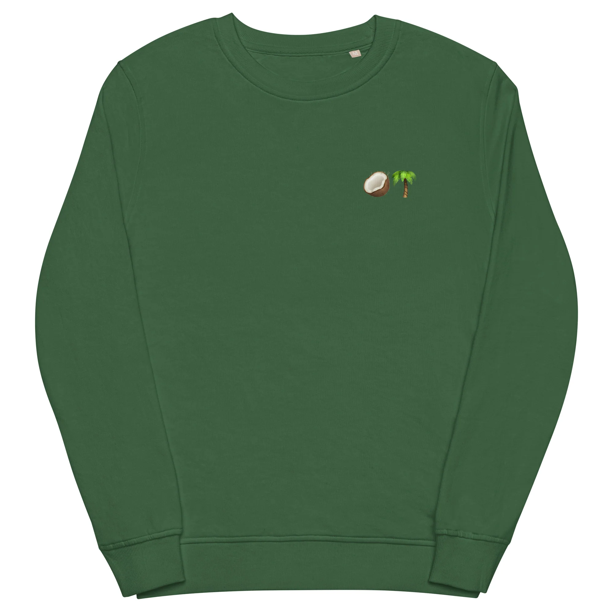 "Coconut Tree" Unisex organic sweatshirt - Image 5