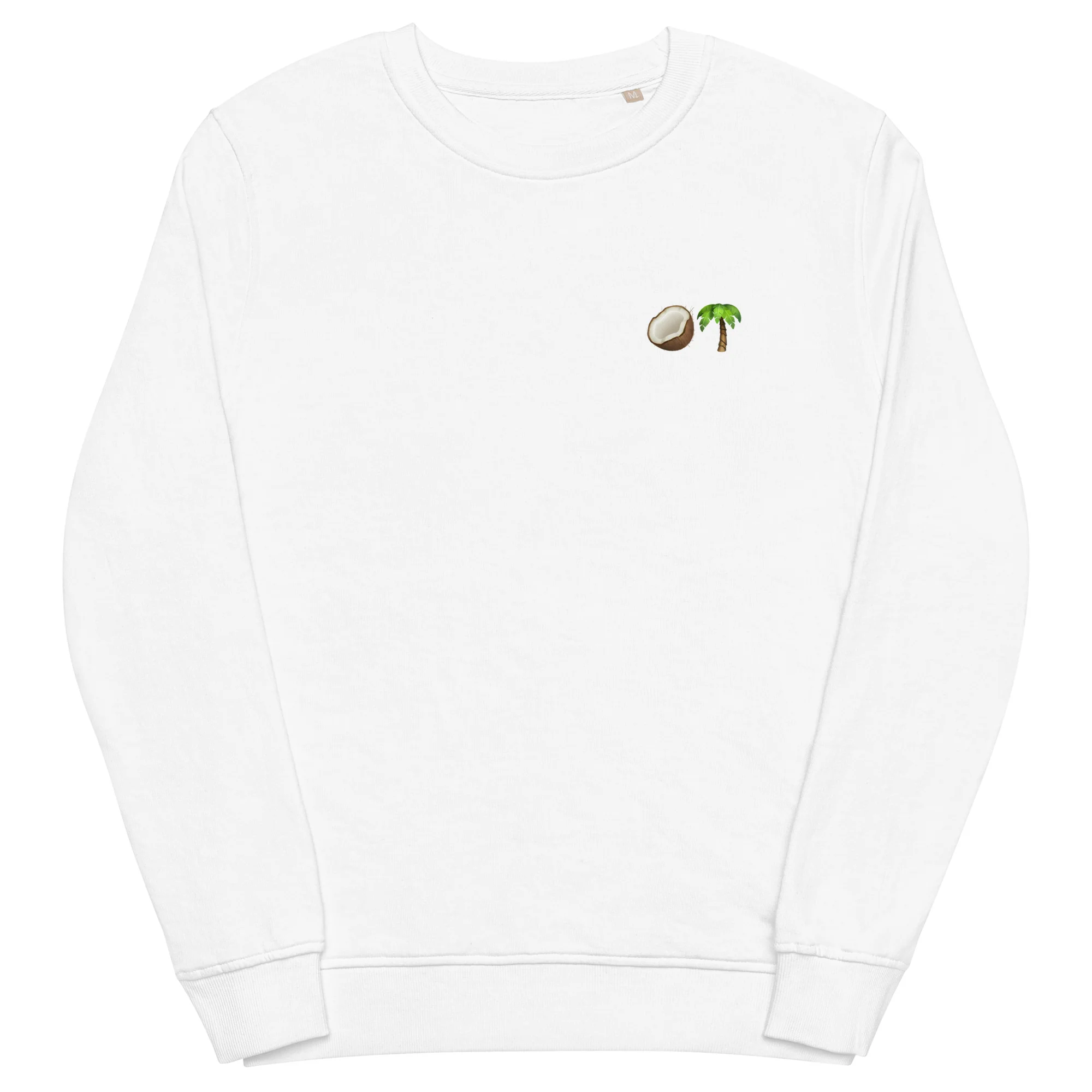 "Coconut Tree" Unisex organic sweatshirt - Image 8