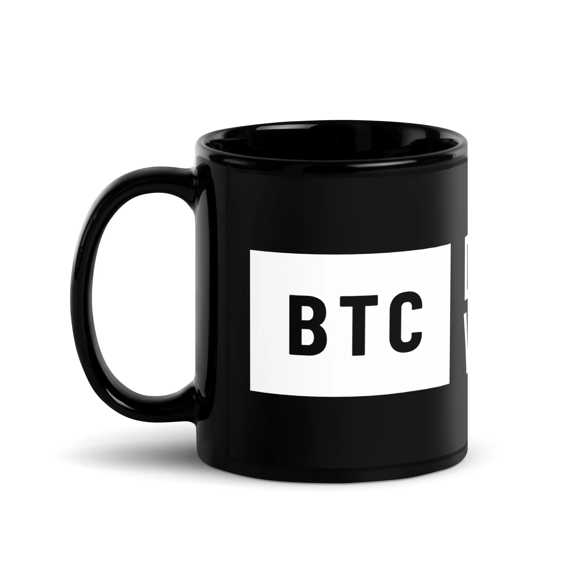 "Democracy Watch" Glossy Mug - Black - Image 3
