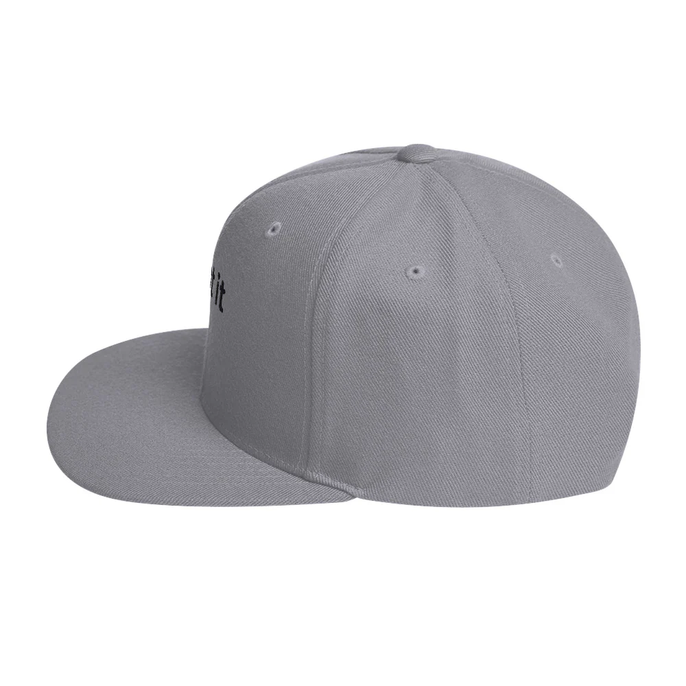 "...got it" Snapback Hat - Black Text - Image 23