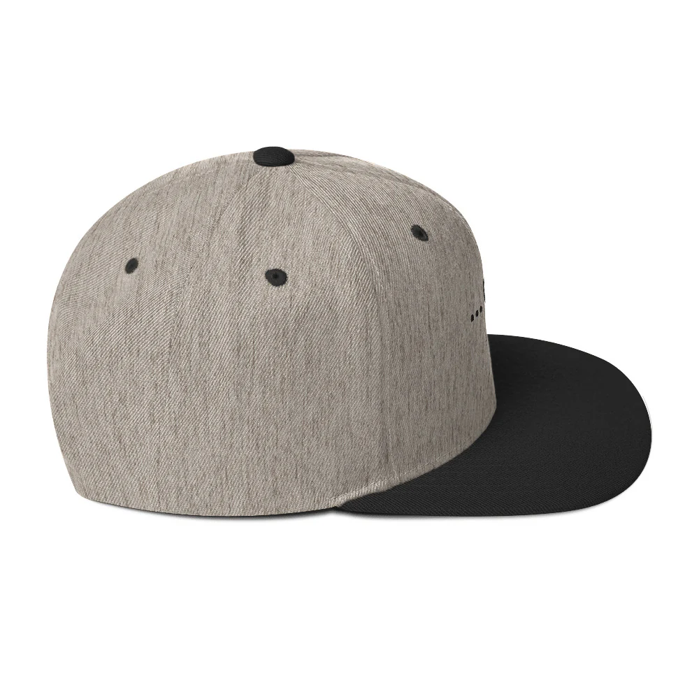 "...got it" Snapback Hat - Black Text - Image 32