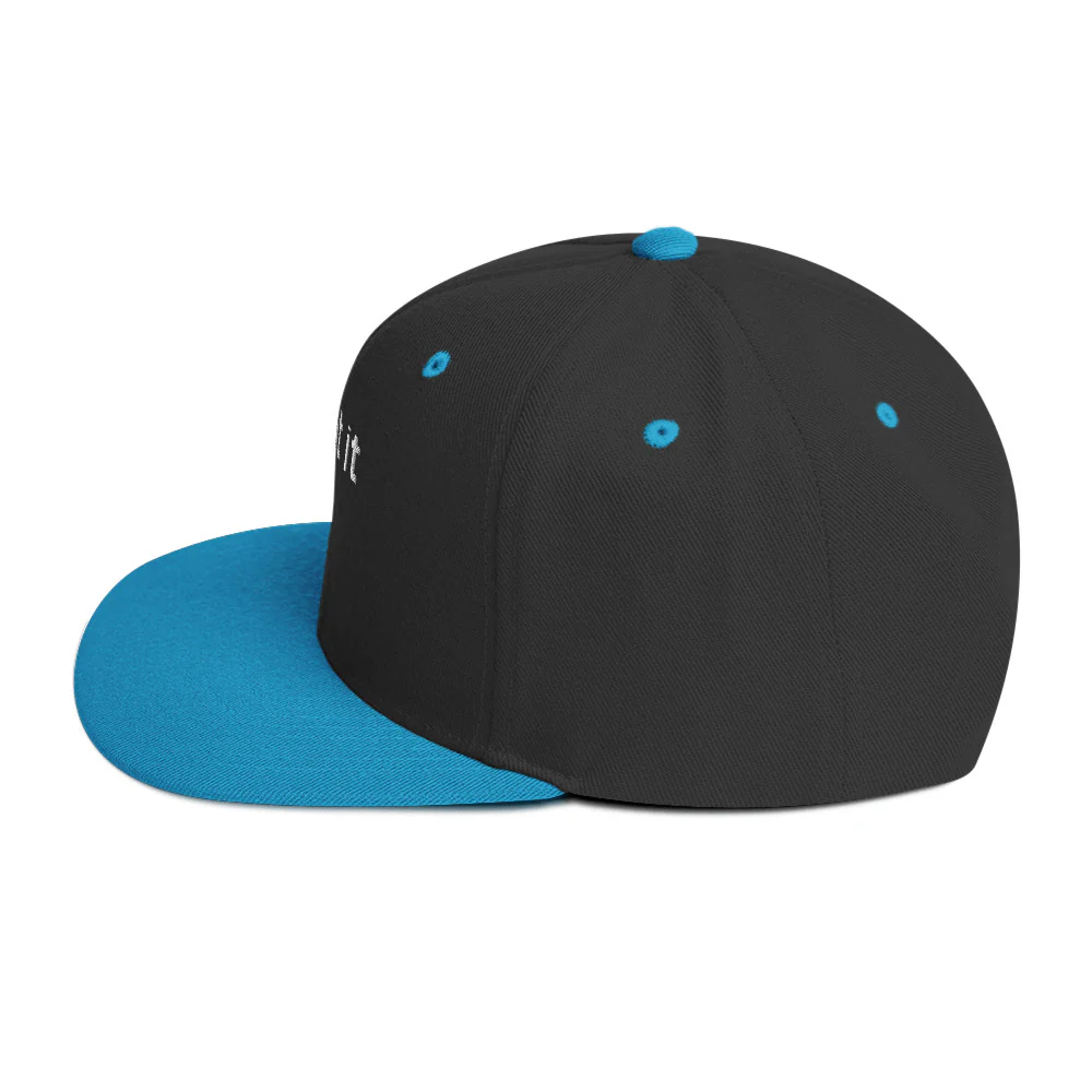 "...got it" Snapback Hat - White Text - Image 15