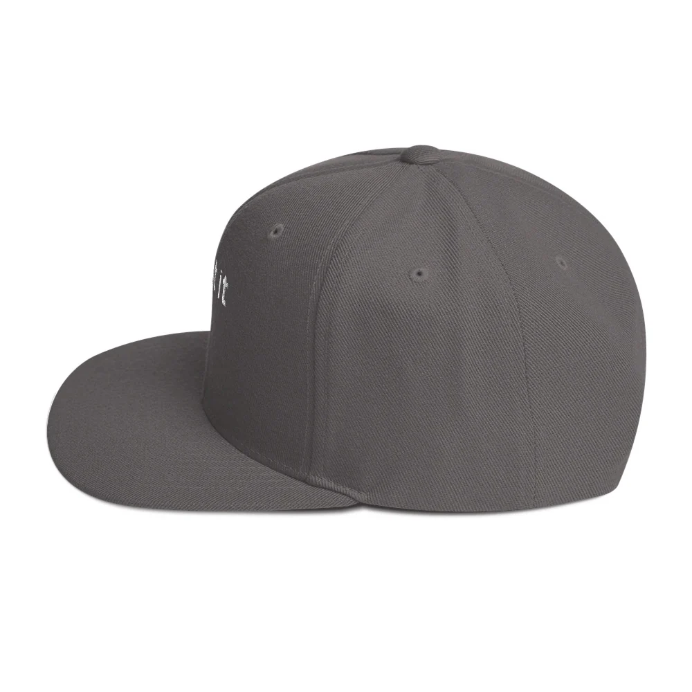 "...got it" Snapback Hat - White Text - Image 19