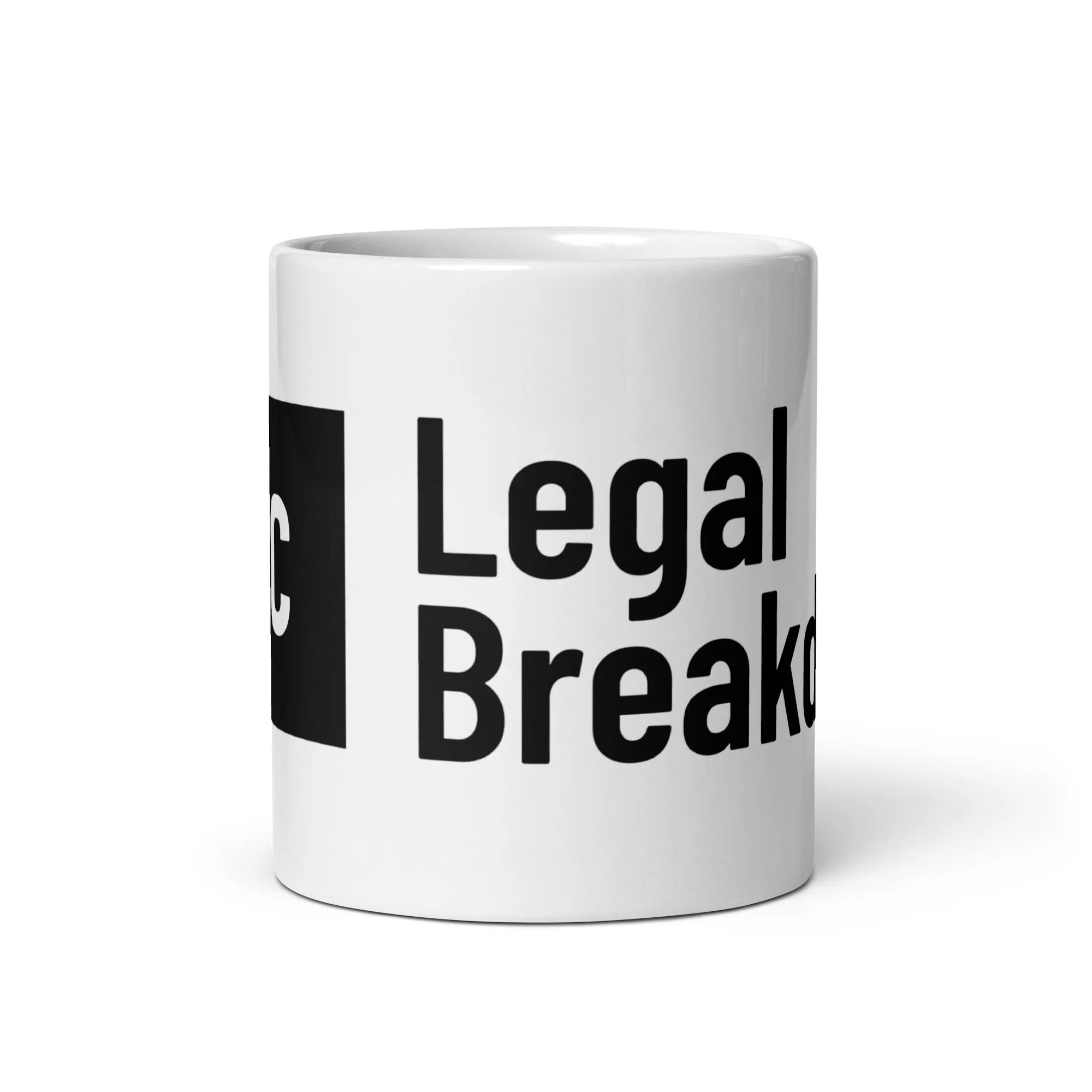 "Legal Breakdown" Glossy Mug - White - Image 5